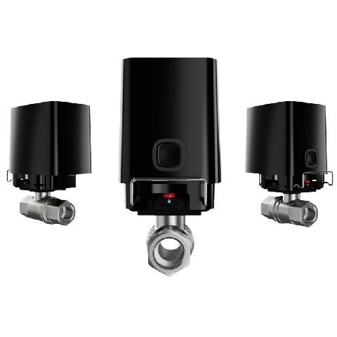 Ajax WaterStop [1] ASP black (52266) - Dálkově ovládaný uzavírací ventil vody (1“)