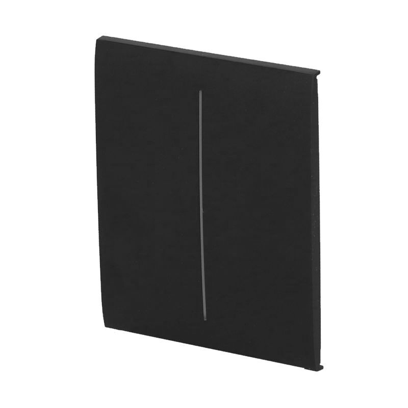 Ajax CenterButton (2-gang) black (45115) - Středové tlačítko (spínač řazení 5)