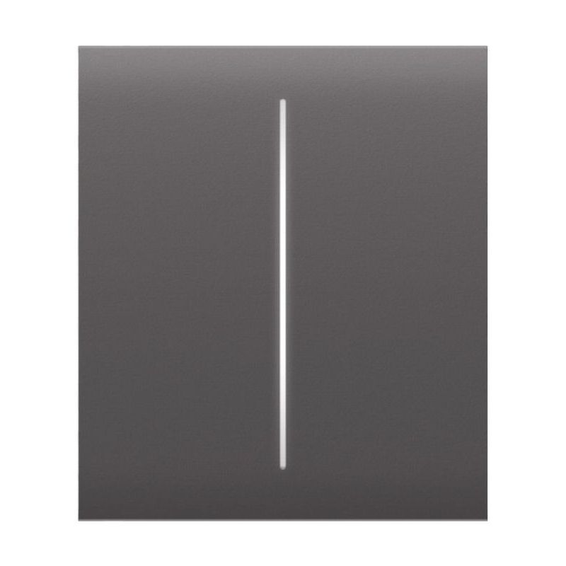Ajax CenterButton (2-gang) grey (46029) - Středové tlačítko (spínač řazení 5)