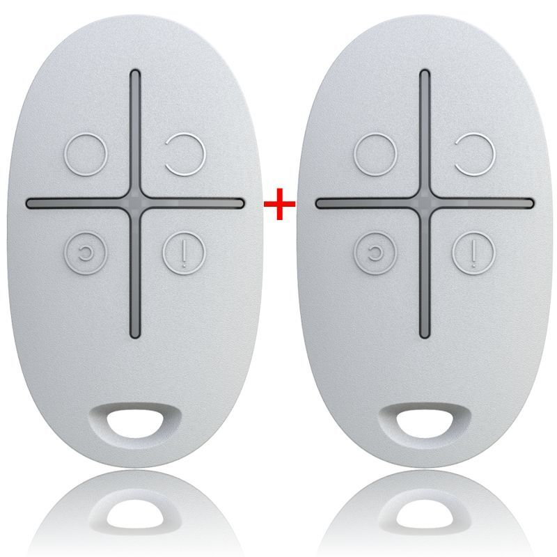 SET 10 - Ajax StarterKit white + Ajax SpaceControl white - ZDARMA