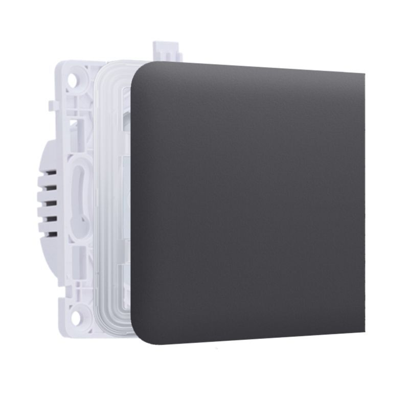 Ajax SideButton (1-gang/2-way) graphite (46004) - Boční tlačítko (spínač řazení 1, 6)