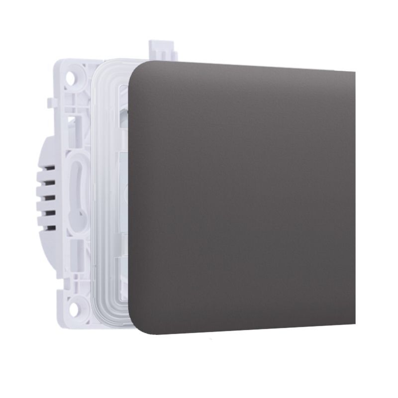 Ajax SideButton (1-gang/2-way) grey (46005) - Boční tlačítko (spínač řazení 1, 6)