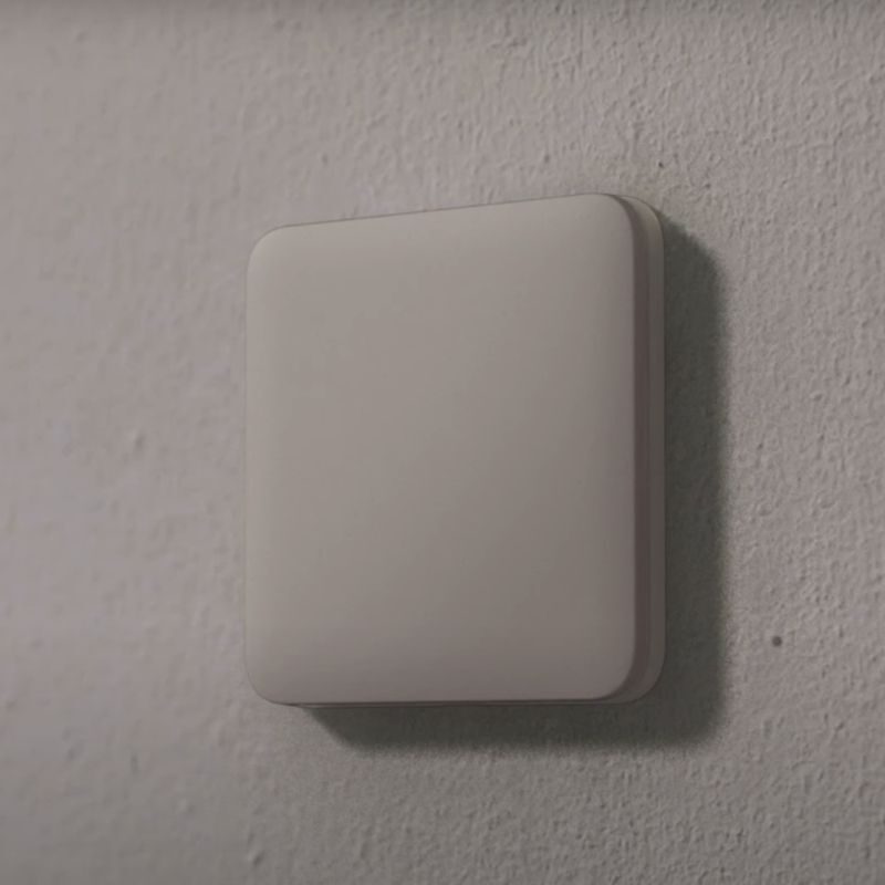 Ajax SoloButton (1-gang/2-way) fog (45997) -Tlačítko pro LightSwitch (spínač řazení 1,6)