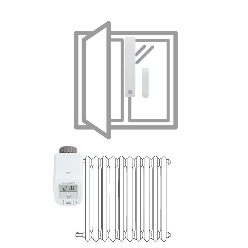 Startovací sada - Regulace vytápění - HmIP-SK9 (EEU)