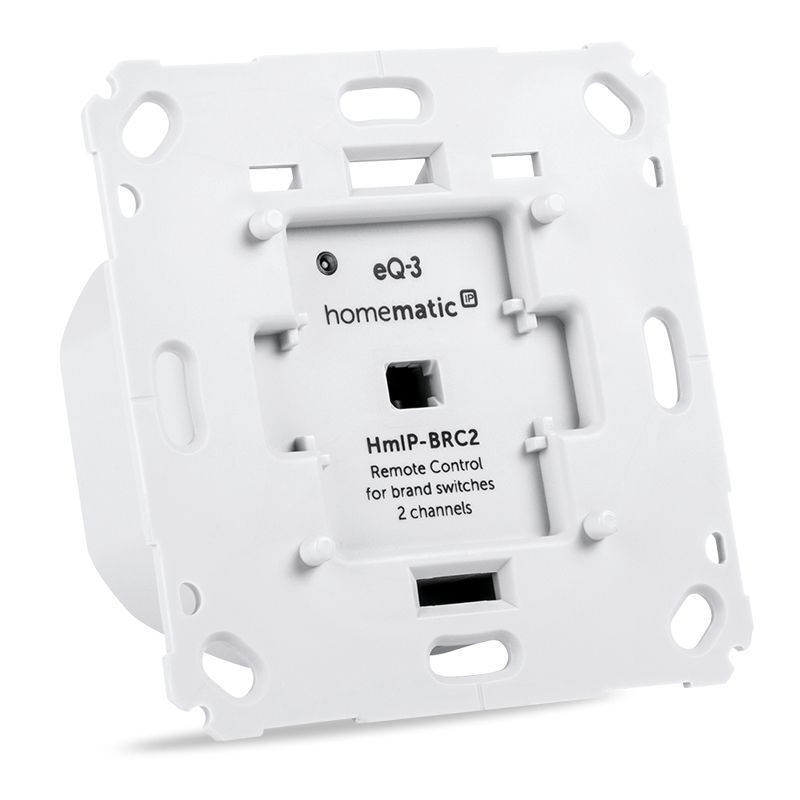 Akční člen dálkového ovládání - zápustná montáž, 2 kanály - HmIP-BRC2