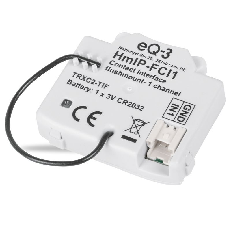 Univerzální kontaktní senzor - skrytá montáž - HmIP-FCI1