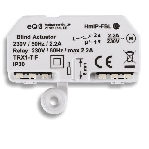 Žaluziový akční člen - skrytá montáž - HmIP-FBL