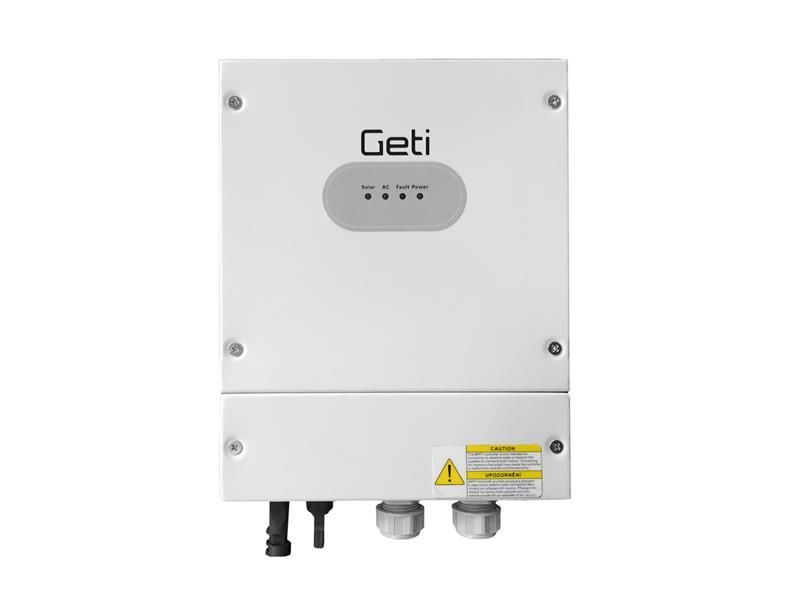 Solární invertor GETI GWH01 4000W MPPT pro PV ohřev vody