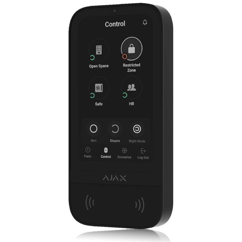 Ajax KeyPad TouchScreen (8EU) black (58454)