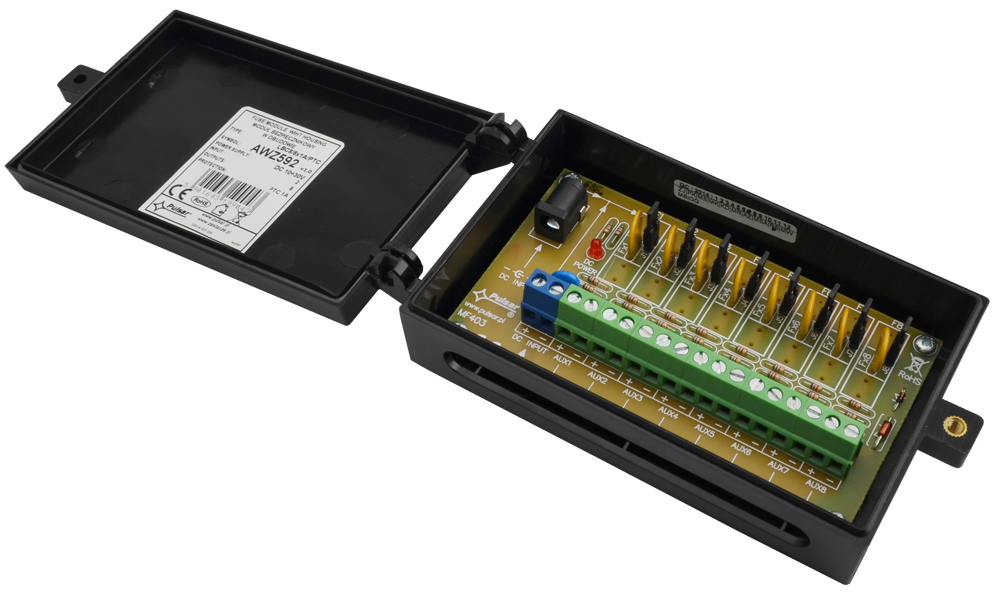 AWZ592 8×1A/PTC pojistkový modul v krytu