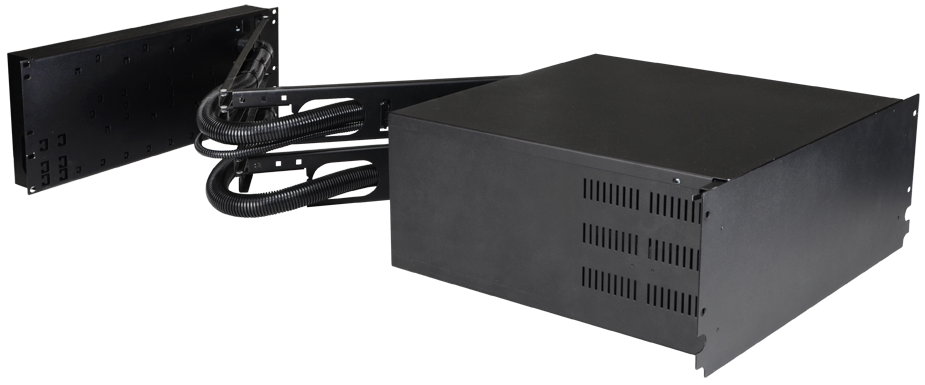 ARAD-S4 Kryt RACK Security 4U/400mm/48 linek/17Ah pro skříně RACK 19″dvojúrovňová