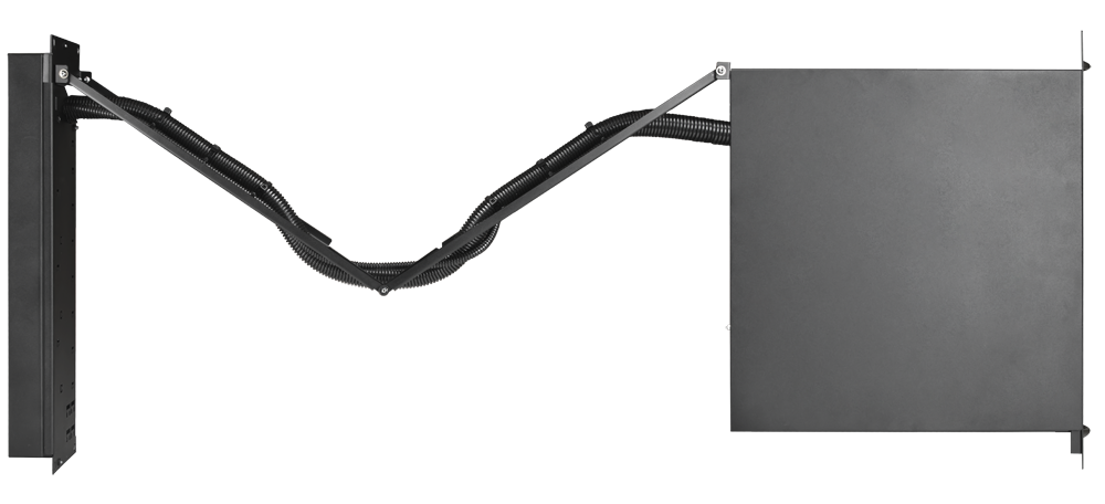 ARAD-S2 Kryt Security 2U skříň pro RACK19 &amp;quot;24 linek