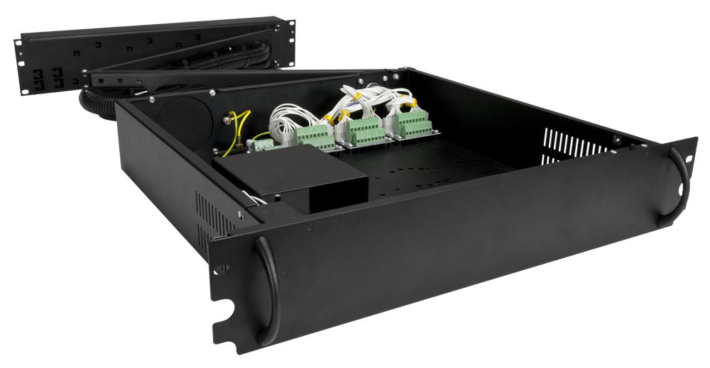 ARAD-S2 Kryt Security 2U skříň pro RACK19 &amp;quot;24 linek