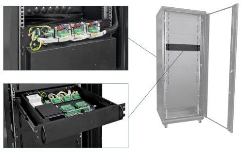 ARAD-S2 Kryt Security 2U skříň pro RACK19 &amp;quot;24 linek