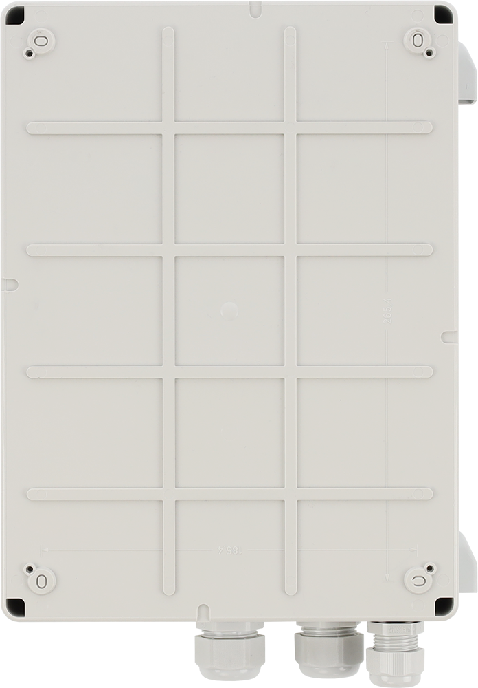 SWBH-60 Power supply system for PoE switches with battery backup, 52VDC/7Ah/60W, ABS enclosure IP44