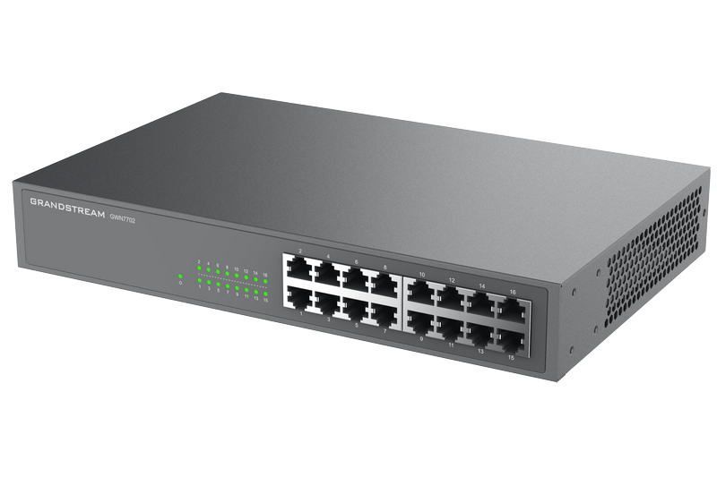 Grandstream GWN7702 Unmanaged Network Switch, 16 portů