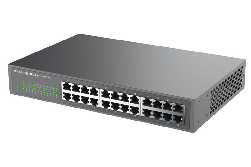 Grandstream GWN7703 Unmanaged Network Switch, 24 portů