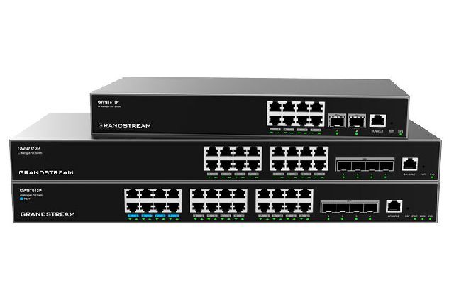 Grandstream GWN7811P Layer 3 Managed Network PoE Switch 8 portů / 2 SFP+
