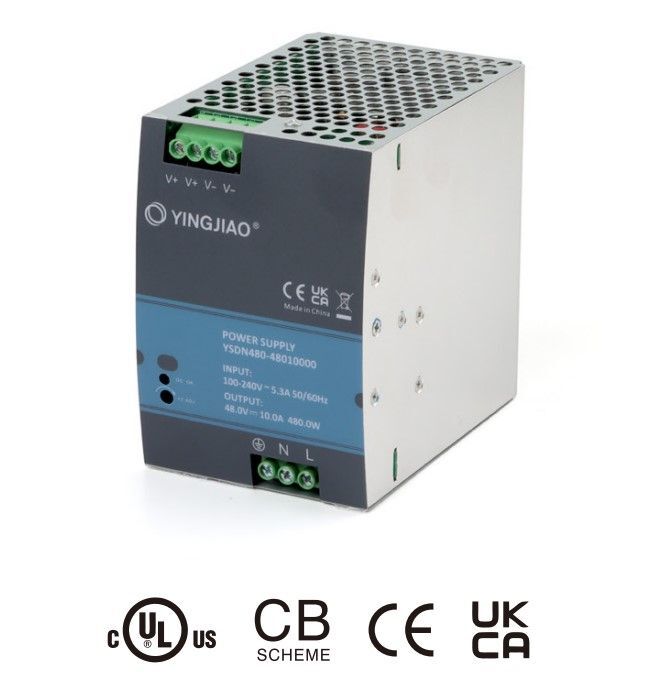 YSDN-480-24 Zdroj DC 24V/480W 20A, DIN