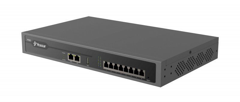 Yeastar P550, IP PBX, až 8 portů, 50 uživatelů, 25 hovorů, rack