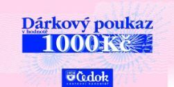 Čedok 1000 Kč - dárkový poukaz