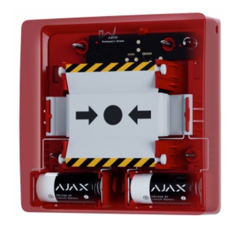 Ajax Manual Call Point (Red) (8EU) ASP (60815)