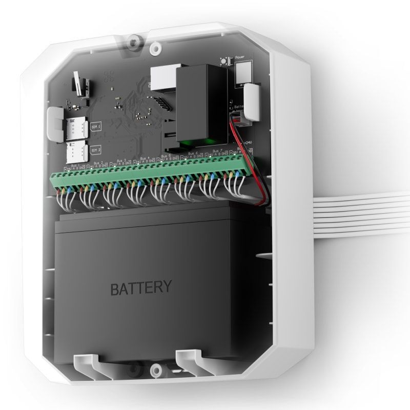 Ajax Hub Hybrid (2G) ASP white (44509)