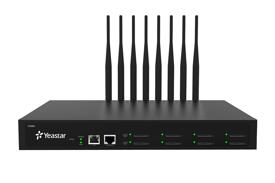 Yeastar NeoGate TG800, IP GSM Brána, 8xGSM port, 1xLAN