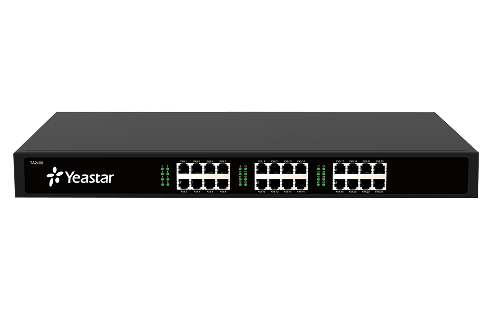 Yeastar NeoGate TA2400,IP FXS brána,24xFXS,1xRJ21,1xLAN,rack