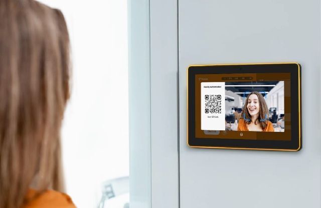 Yeastar Room Display DS7310 - 10,1&amp;quot;LCD IPS touch screen, Face ID + možnost odemčení zámku, PoE