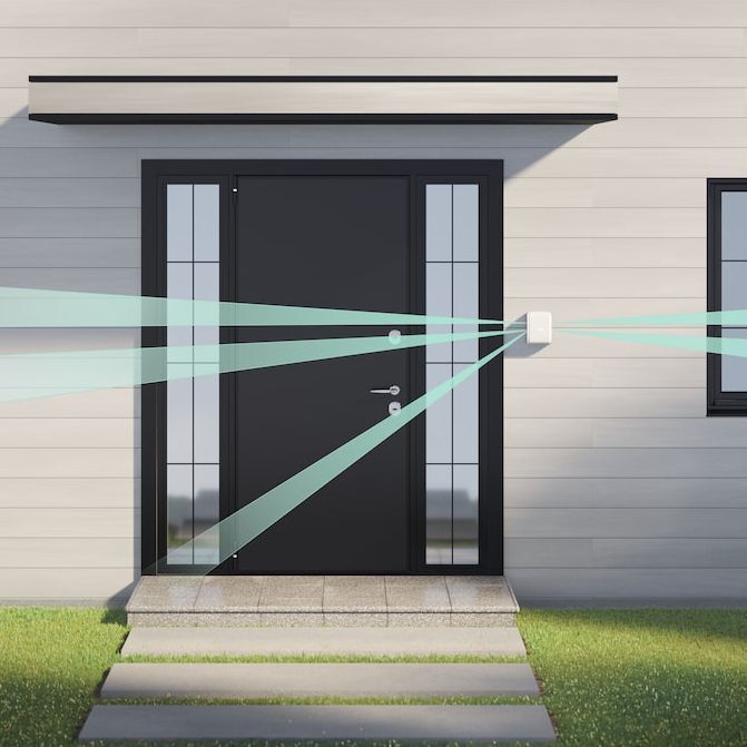 Ajax DualCurtain Outdoor white (26072)