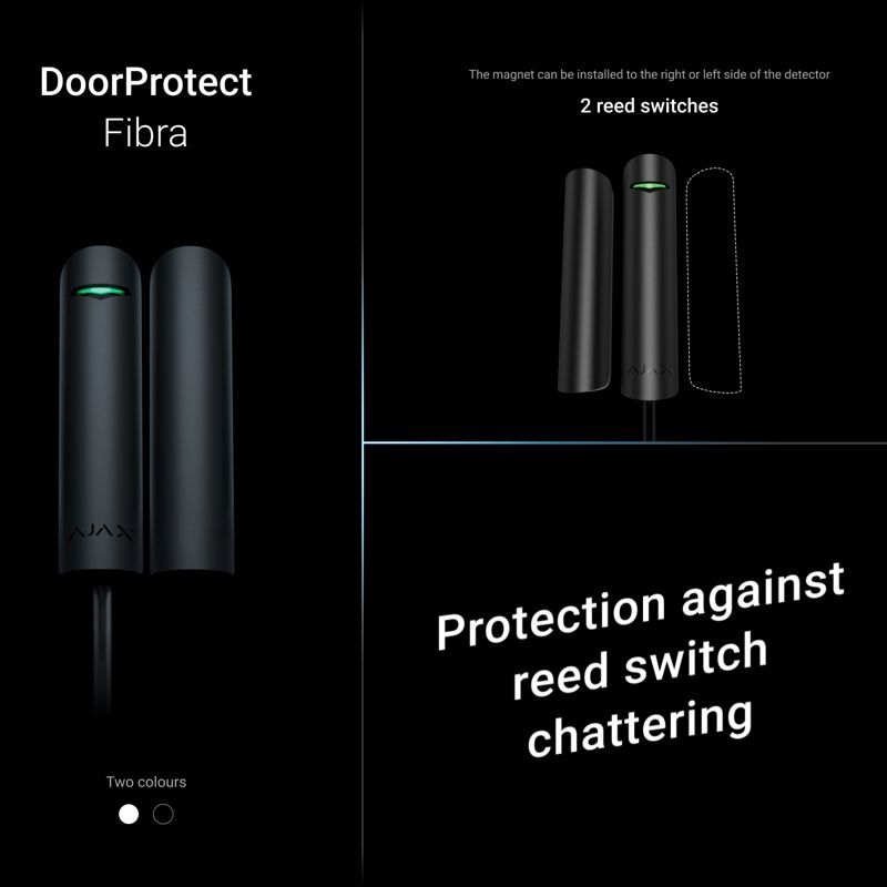 Ajax DoorProtect Fibra black (30853)