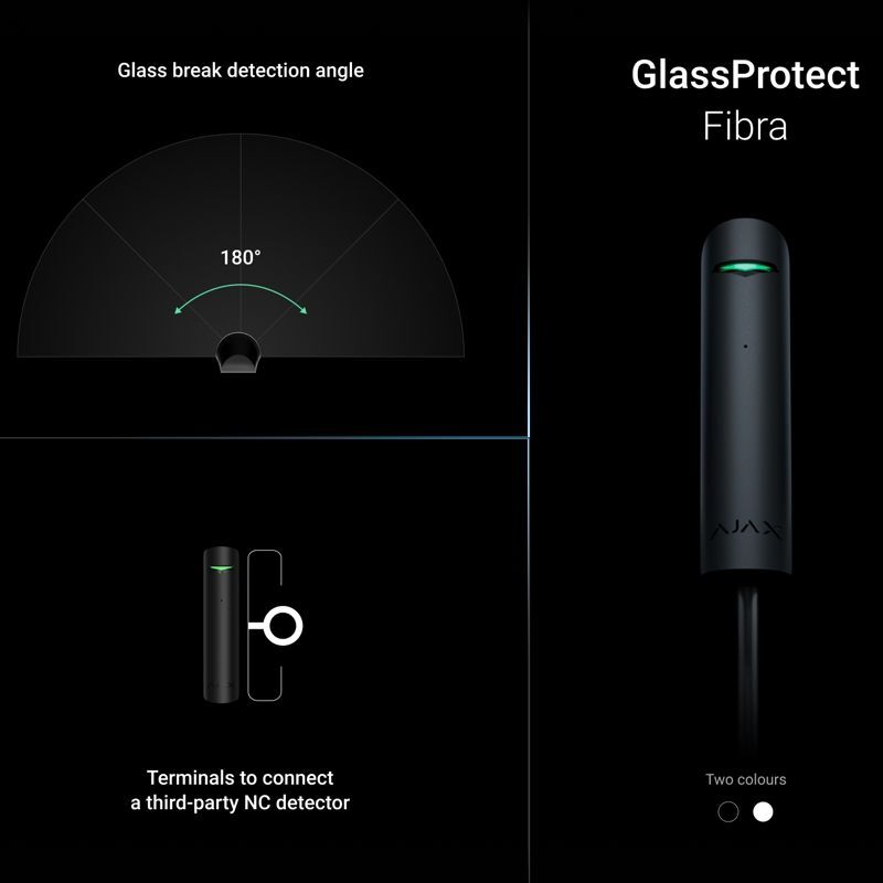 Ajax GlassProtect Fibra black (30857)