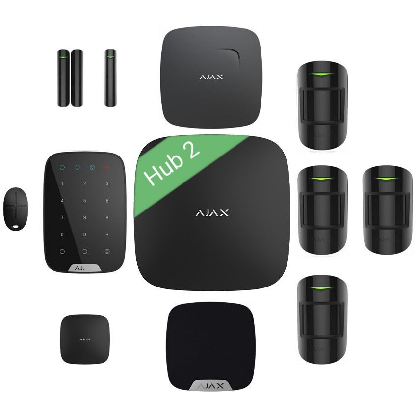 SET Ajax Můj dům, můj hrad black