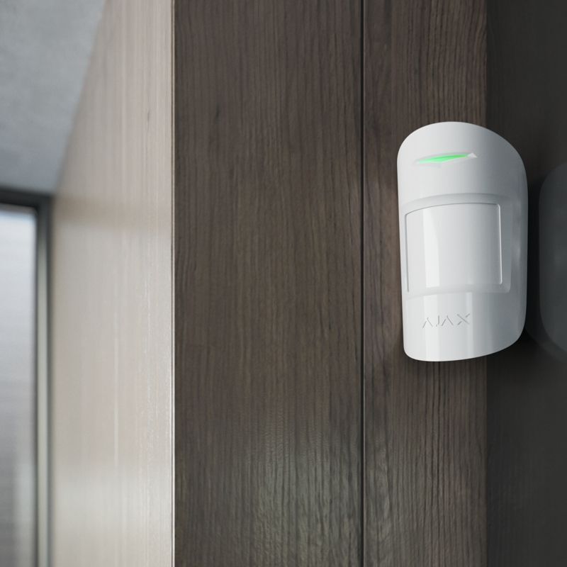 SET 10 - Ajax StarterKit white + Ajax SpaceControl white - ZDARMA