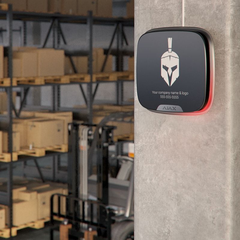 Ajax StreetSiren DoubleDeck Fibra black (51648)