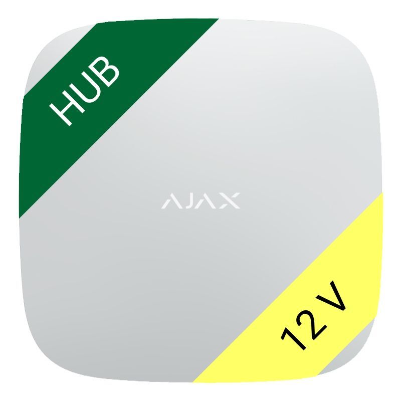 SET Ajax StarterKit 12V white (20288_12V)