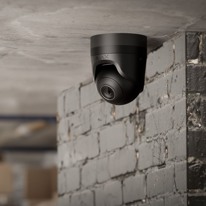 Ajax TurretCam (8 Mp/2.8 mm) (8EU) ASP black (64928)