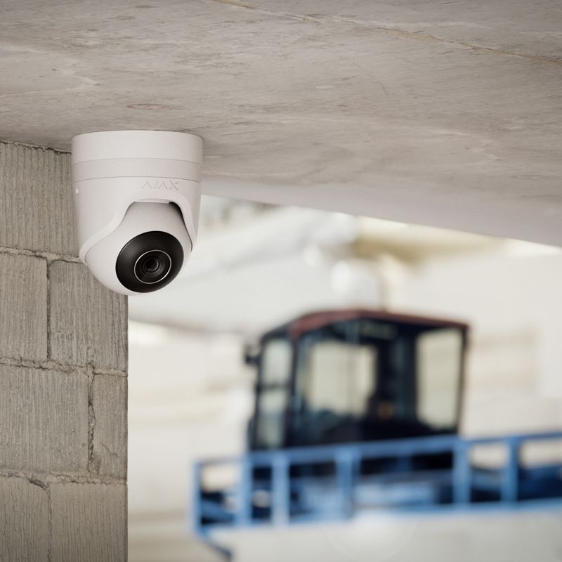 Ajax TurretCam (8 Mp/4 mm) (8EU) ASP white (64929)