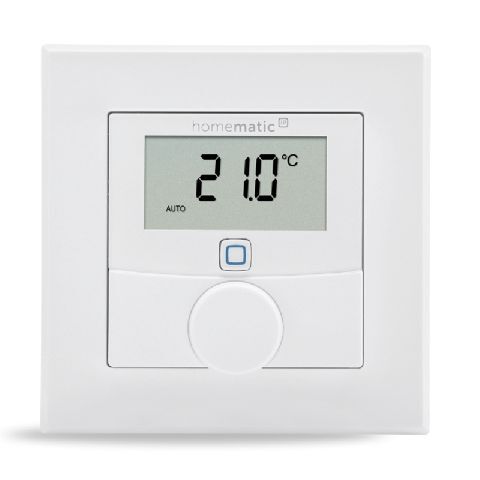 Drátový termostat se senzorem vlhkosti a displejem - HmIPW-WTH