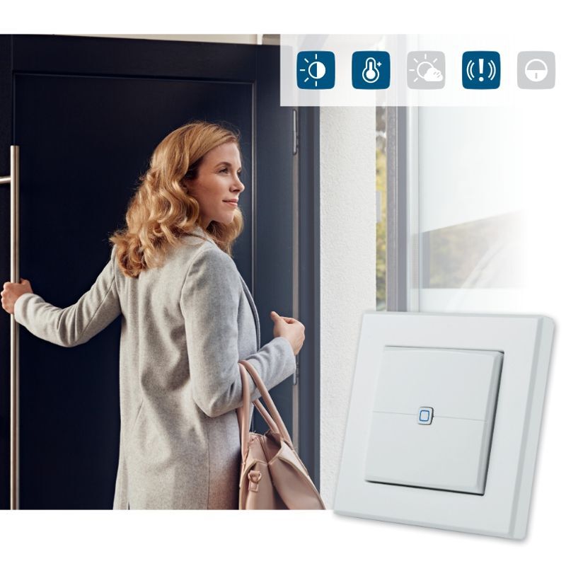 Drátový dálkový ovladač - 2 tlačítka - HmIPW-WRC2