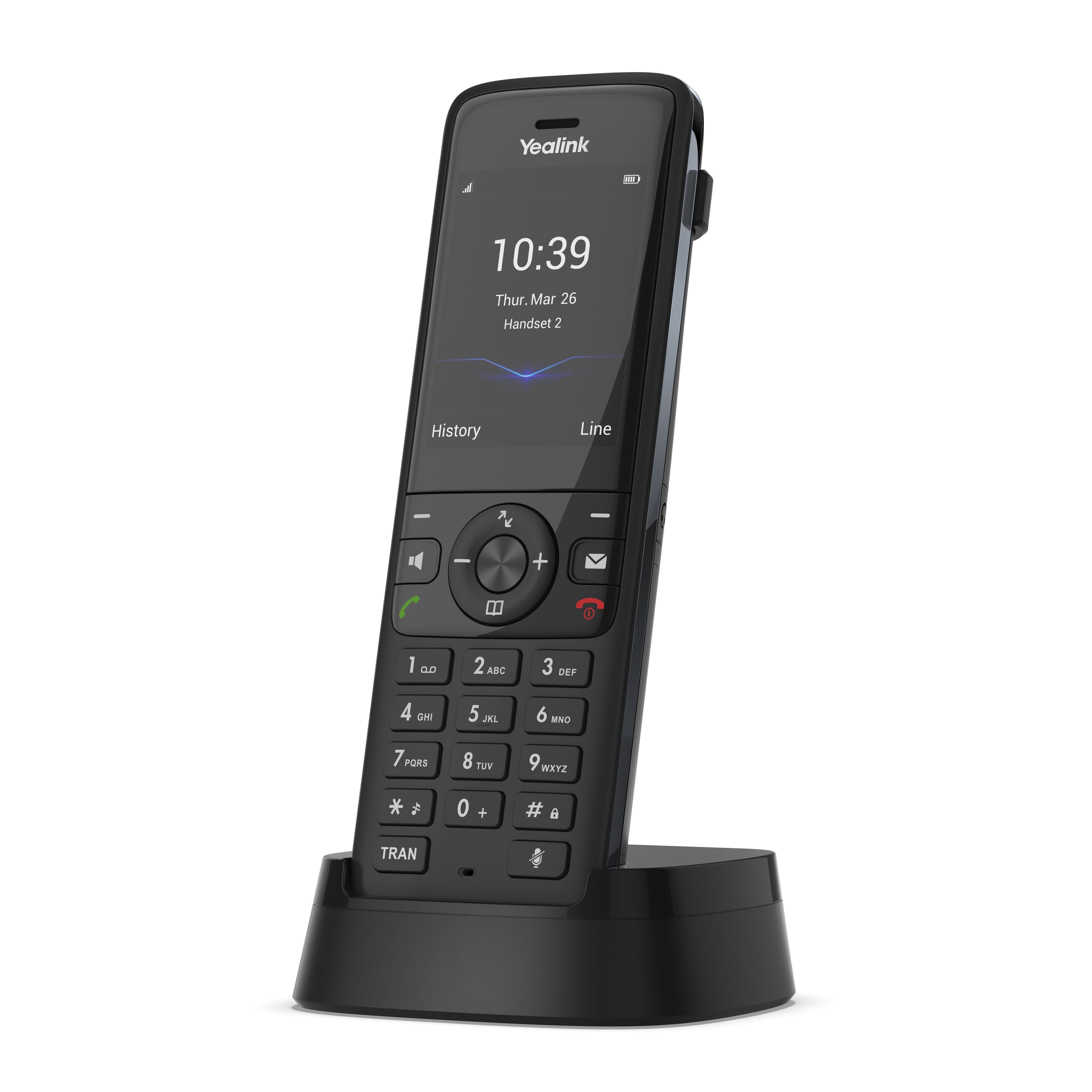 Yealink W78H IP DECT ručka pro W78P, 2,4'' bar.disp.