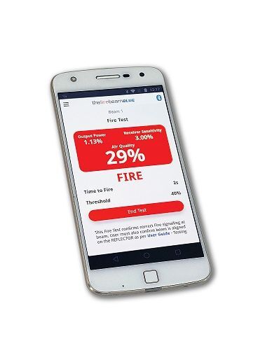 FIREBEAM BLUE lineární hlásič kouře