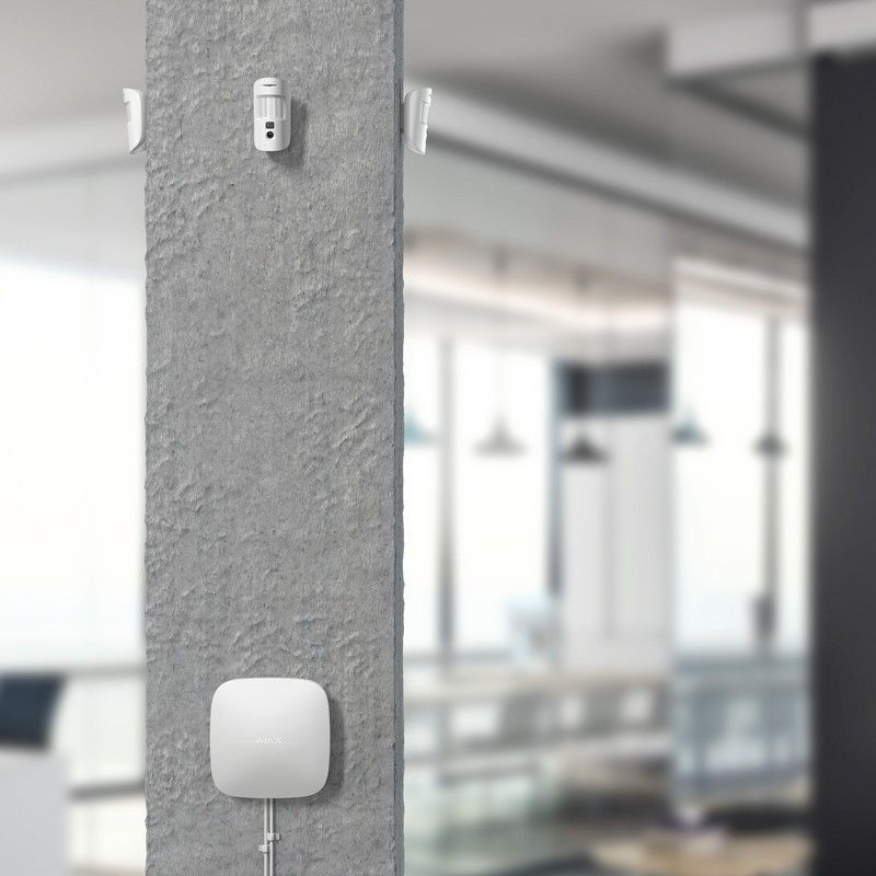 Ajax Hub 2 4G (8EU/ECG) ASP white 12V (38241_12V)