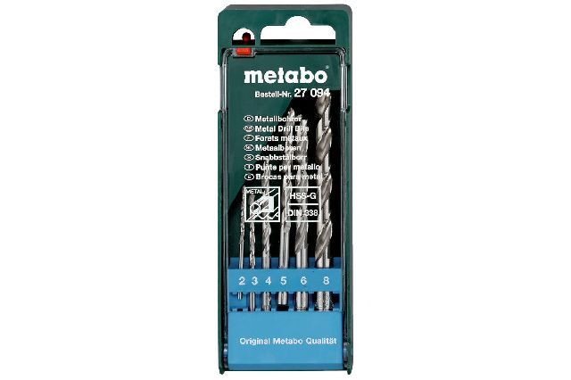 Kazeta vrtáků HSS-G, 6-dílná