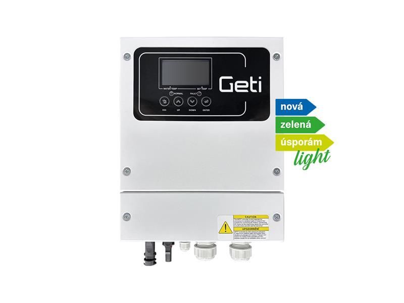 Solární invertor GETI GWH02D 4000W MPPT pro PV ohřev vody