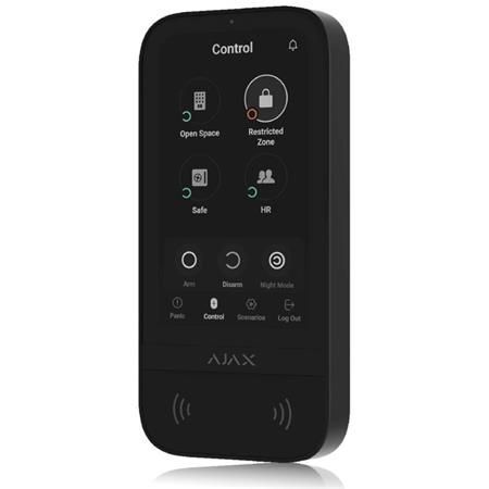 Ajax KeyPad TouchScreen Fibra  ASP black