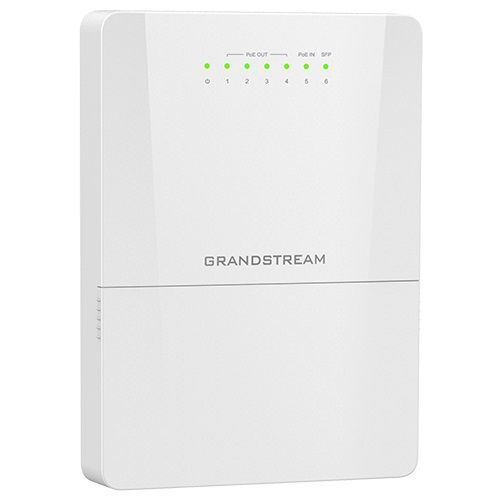 Grandstream GWN7711R venkovní L2 Lite managed switch, 5xGbE, 4xPoE+, IP66