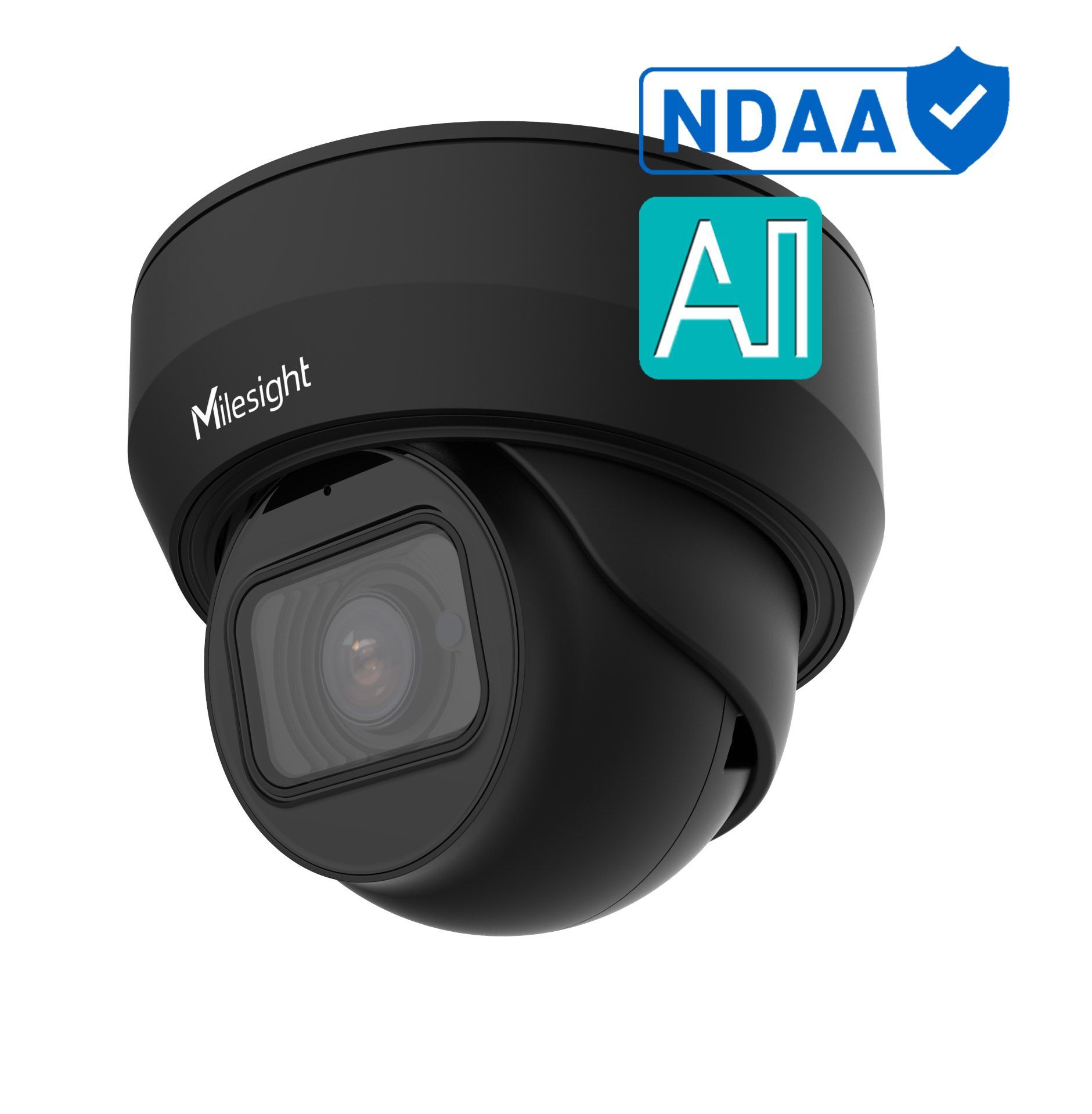 MS-C8175-FPD/B NDAA 8MP/30fps 2.7~13.5mm Mini Dome AI