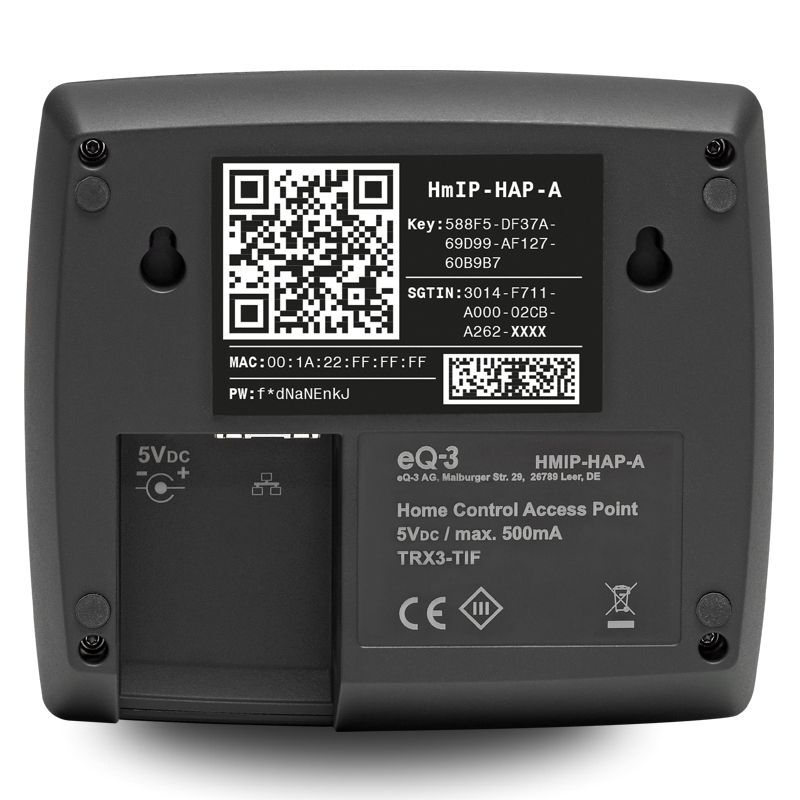 HmIP-HAP-A Access Point HAP, Anthracite